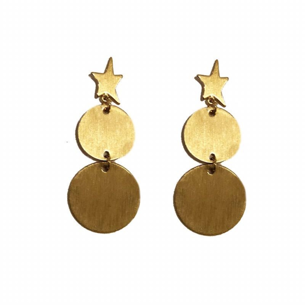 New Rebecca Minkoff star and medallion Earrings